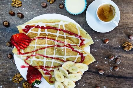 Crepes cо сгущенкой