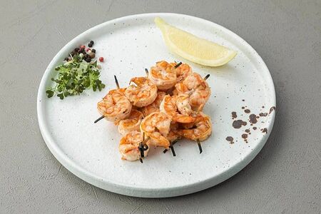 Креветки на гриле