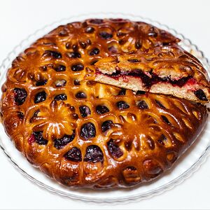 Пирог с вишней