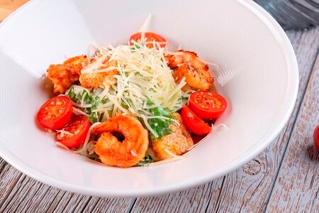 Цезарь с креветками