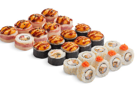 Сет Мидии - тайм с белым соусом