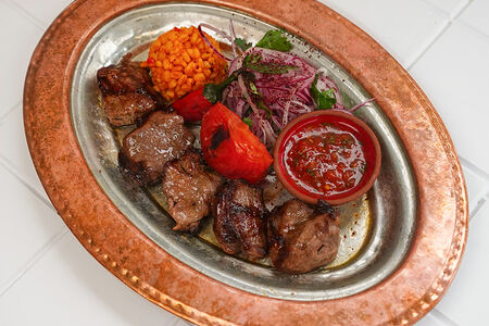 Шашлык из бараньей мякоти