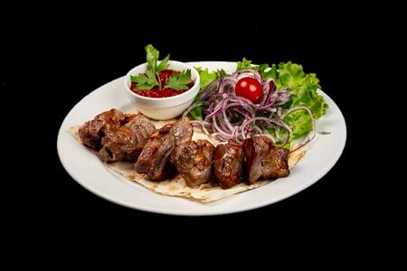 Шашлык из мякоти ягненка