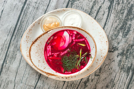 Борщ холодный