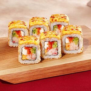 Ролл Теплый краб