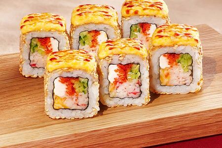 Ролл Теплый краб