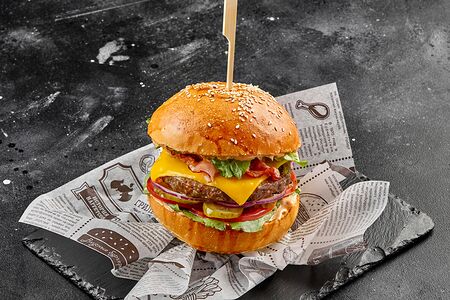 Бургер Паб с говяжьей котлетой