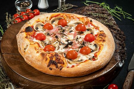 Пицца Ветчина-грибы 