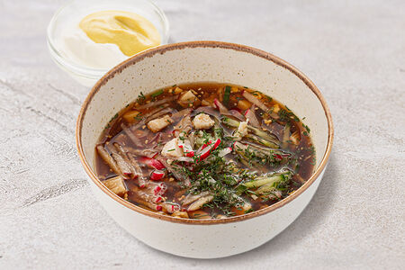 Окрошка на квасе