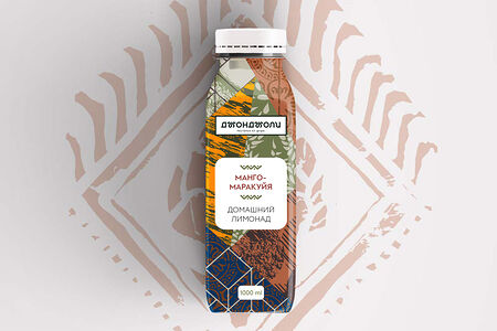 Домашний лимонад Манго - Маракуйя