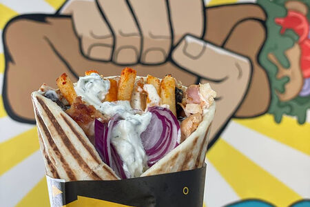 Гирос Сладкий Чили с курицей