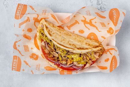 Сырная пита с курицей