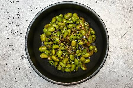 Жареные эдамаме