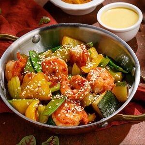 Креветки в тайском стиле