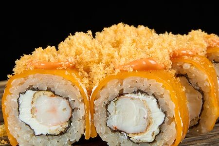 Креветка под сыром