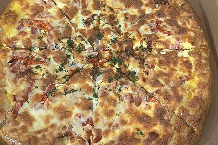 Пицца Ветчина и курица