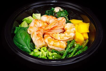 Поке с креветкой