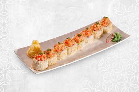 Ролл Тартар с гребешком