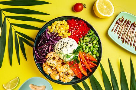 Поке с креветкой