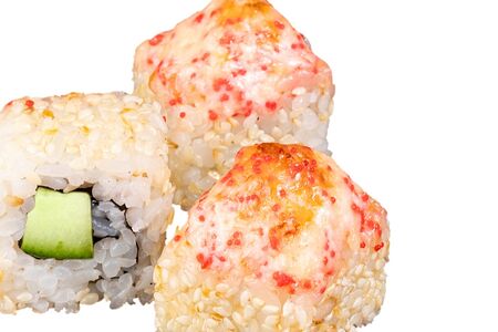 Ролл Яки маки с лососем