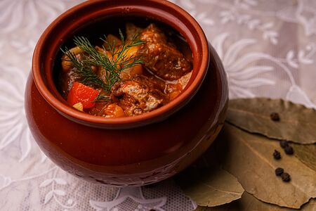 Жаркое с говядиной