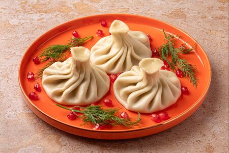 Хинкали с бараниной