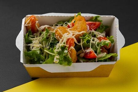 Салат с креветками