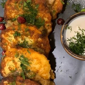 Классические драники со сметаной