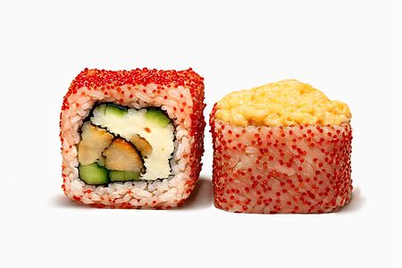 Запеченная Калифорния с угрем