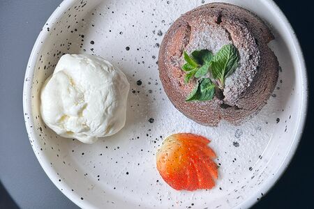 Шоколадный фондан