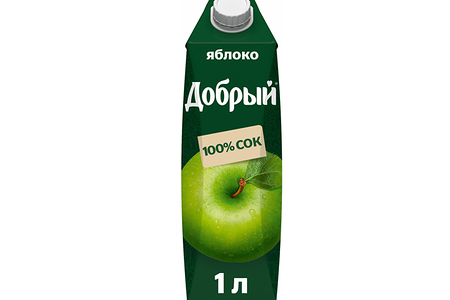 Сок Добрый Яблочный 1 л