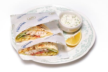 Гирос-сувлаки с индейкой