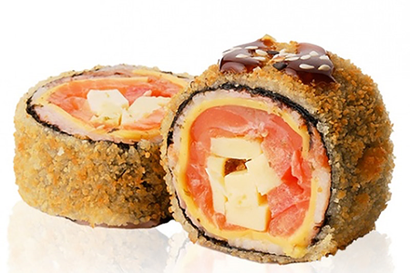 Ролл Домбури в темпуре