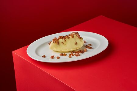 Картофельное пюре с беконом