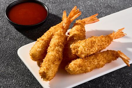 Креветки темпура