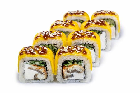 Запечённый ролл Юми с угрём