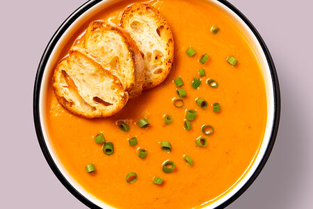 Крем-суп чечевичный