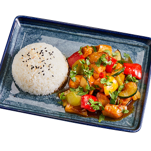 Курица Бао в соусе терияки