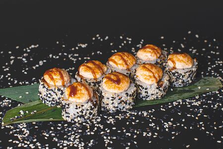 Лосось унаги запеченный