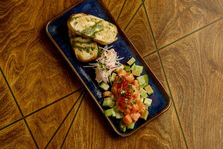 Тартар из лосося