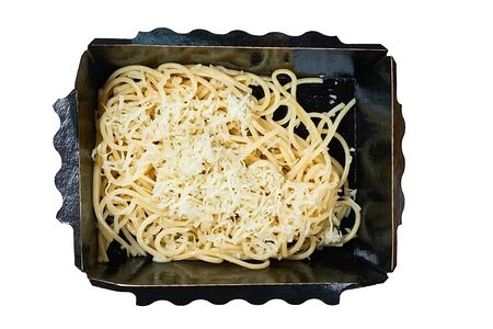 Спагетти с сыром