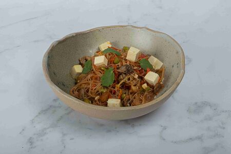 Лапша с овощами