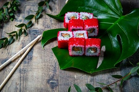 Калифорния с лососем