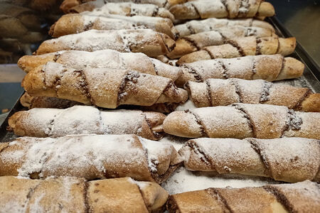 Трубочка с грецким орехом