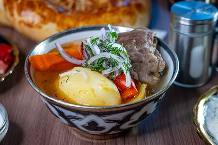 Шурпа с бараниной