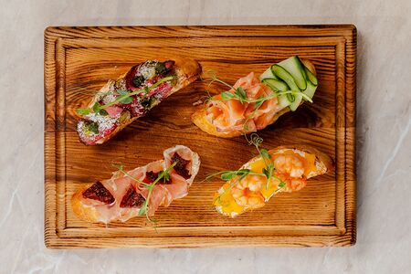 Ассорти брускетт