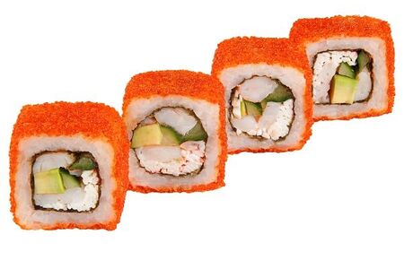 Ролл Калифорния с лососем