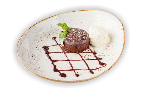 Шоколадный фондан