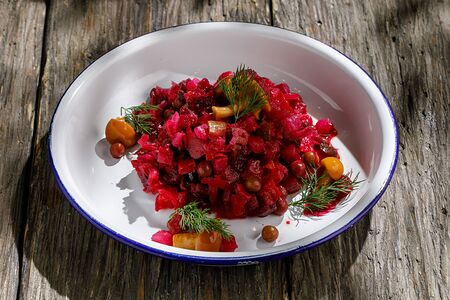 Винегрет с опятами