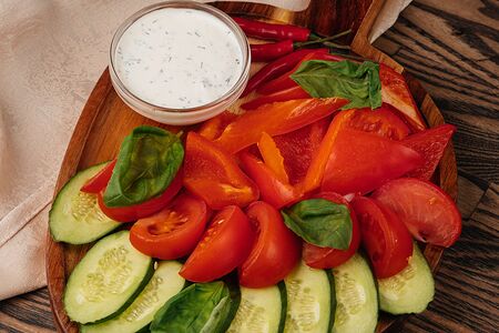 Свежие овощи